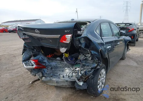 2017 Nissan Sentra Sv из США, поврежденный, VIN 3N1AB7AP5HY285205